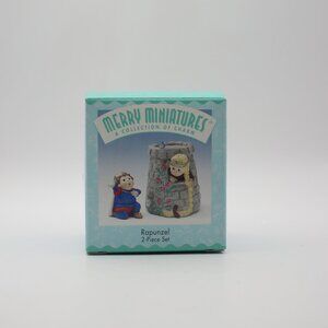 Vintage 1997 Merry Miniatures Rapunzel by Hallmark